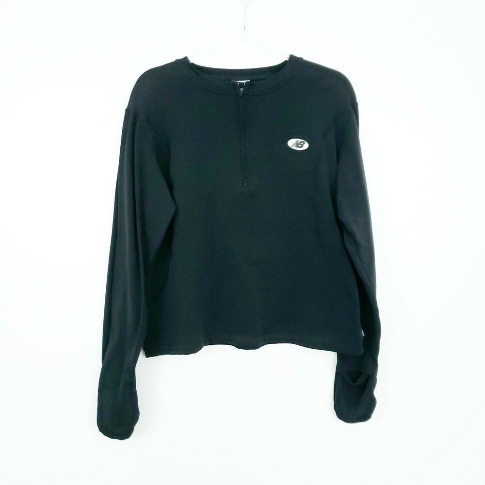 WOMEN'S New Balance Thermal Black Jacket WITH Attached Mittens Running Outdoor